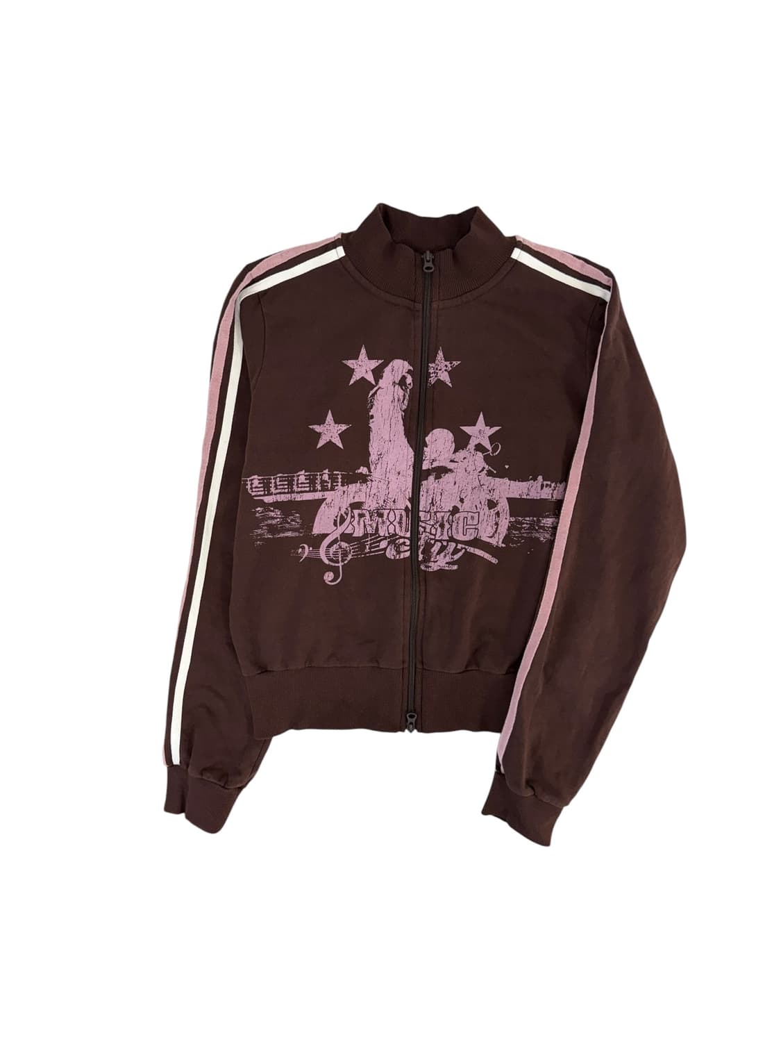 어번아웃피터스 브라운 집업 상품이미지1