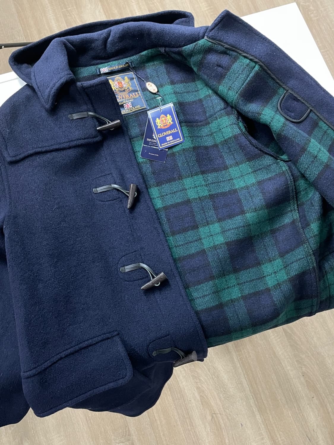 글로벌올 울 더플 코트  상품이미지3