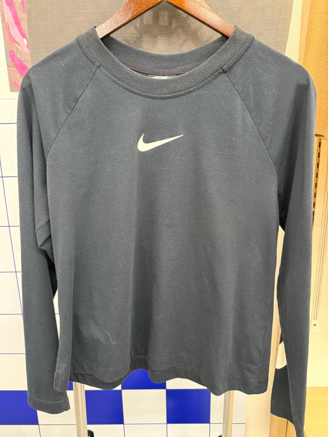 나이키 블랙 롱슬리브 상품이미지1