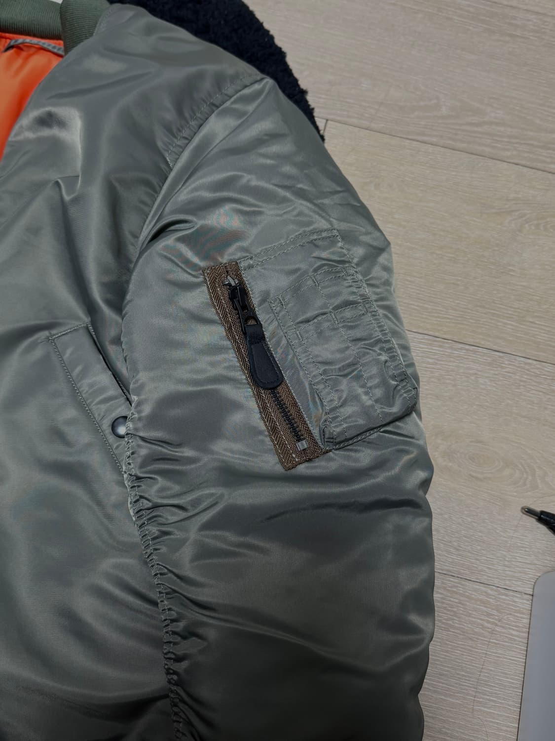 일본 휴스톤사 houston사  항공점퍼 ma-1 / ma1 새상품 상품이미지3