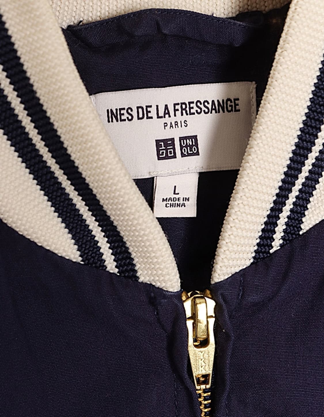 UQ x INES DE LA FRESSANGE Cotton Blouson 상품이미지5