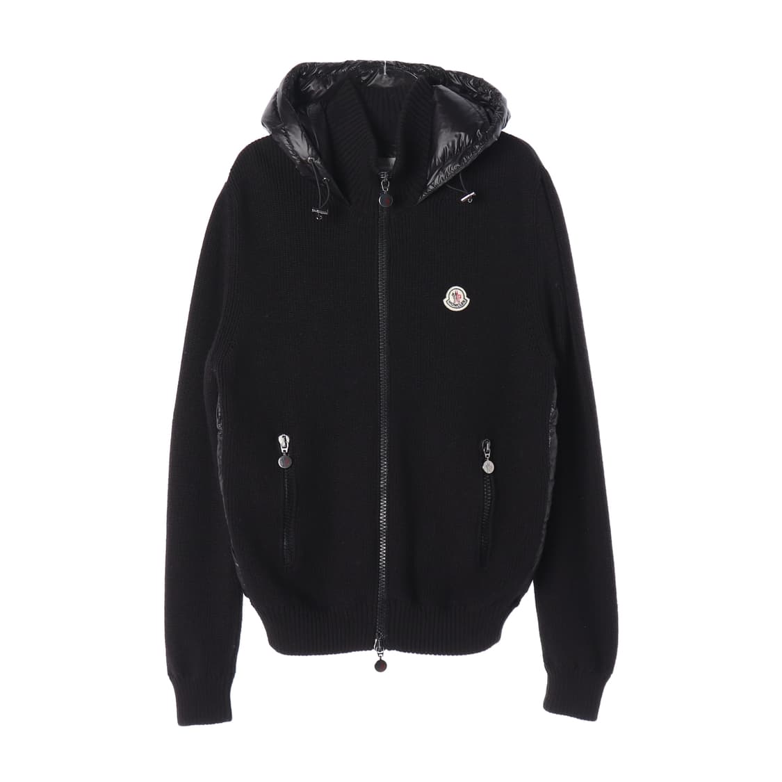 몽클레어 니트 패딩 후드 집업 재킷 상품이미지1