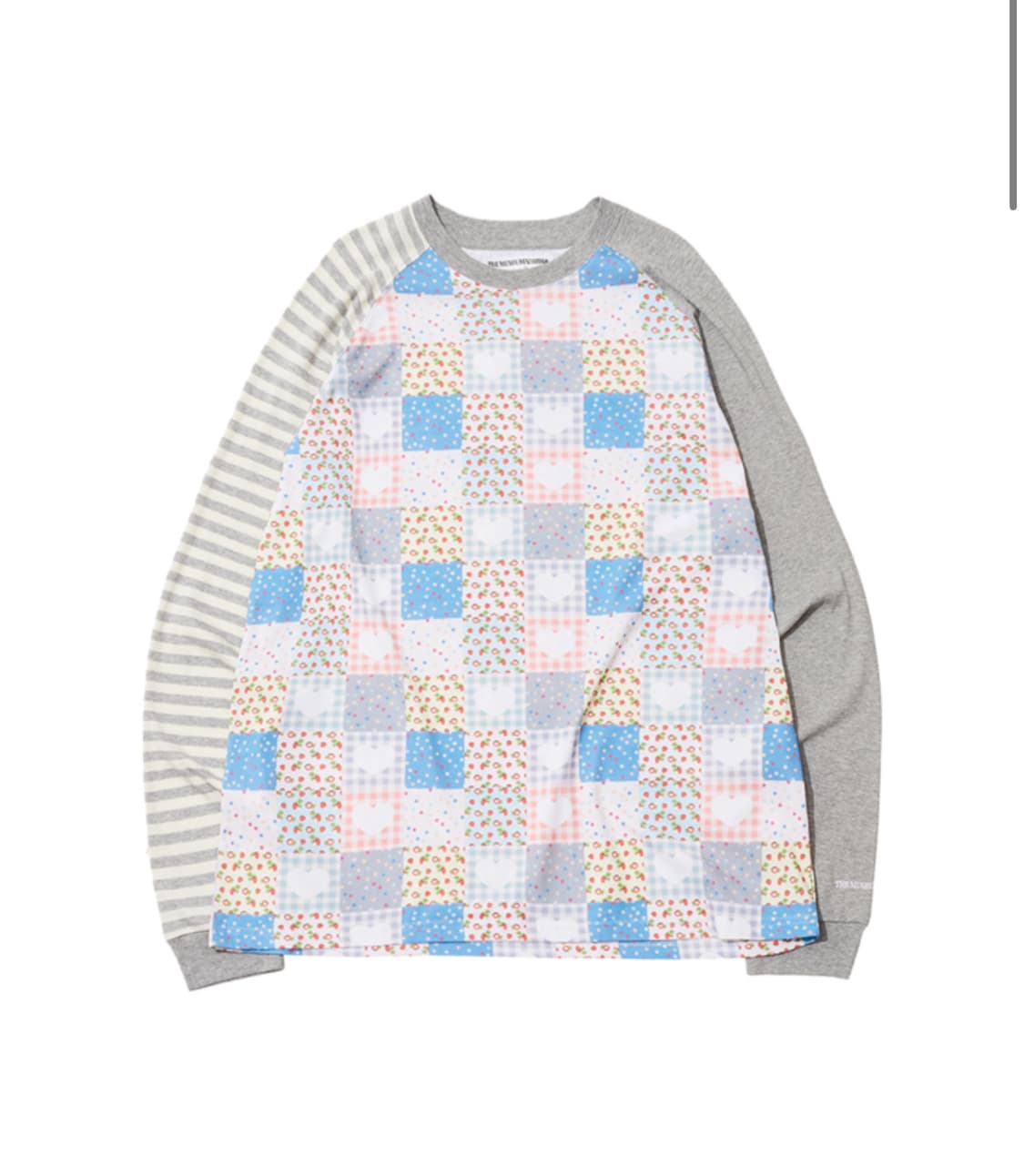 PATCH PRINTED LONG SLEEVE (GREY)  상품이미지1