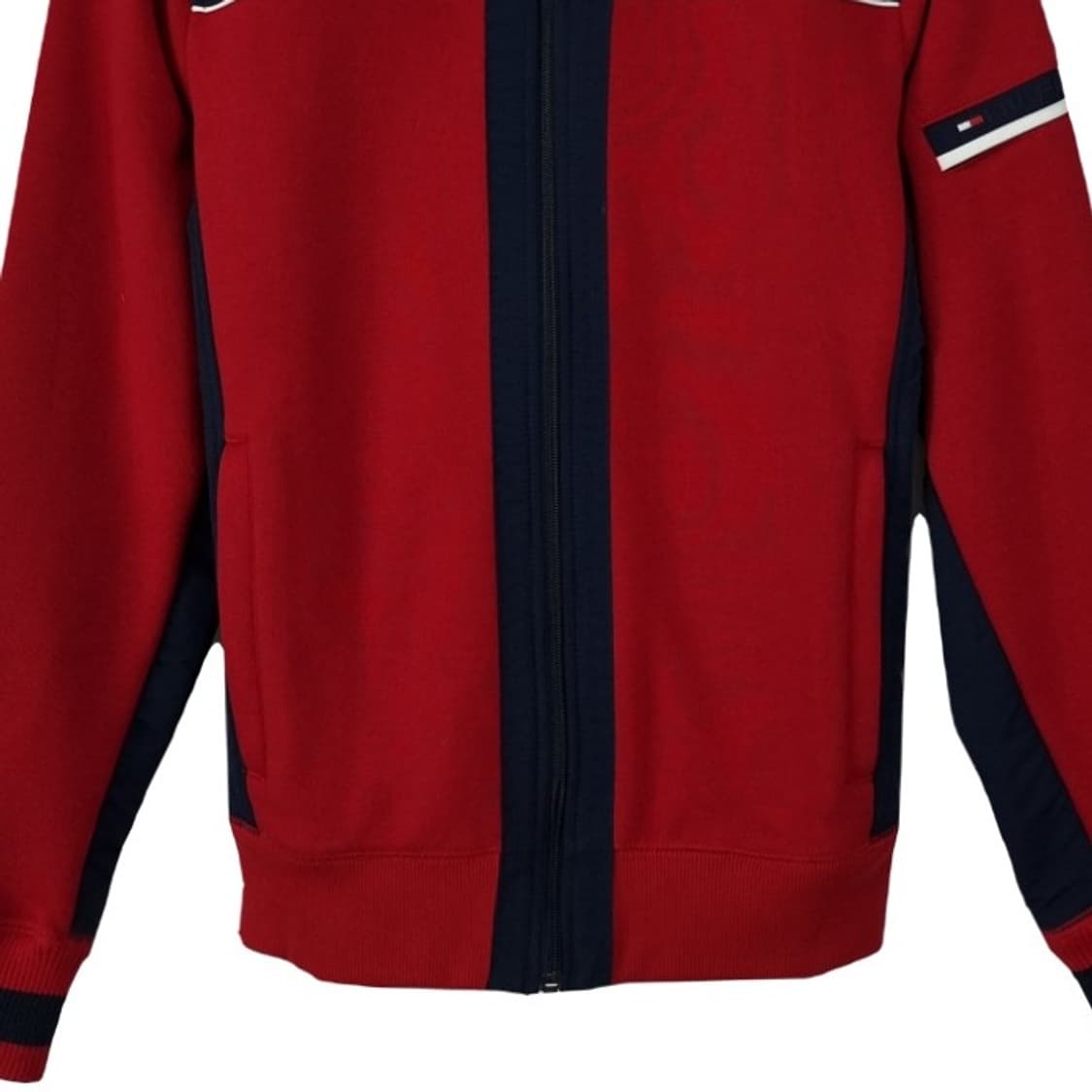 [타미힐피거] 나일론 스웻 지업 자켓 레드 M19188 상품이미지5