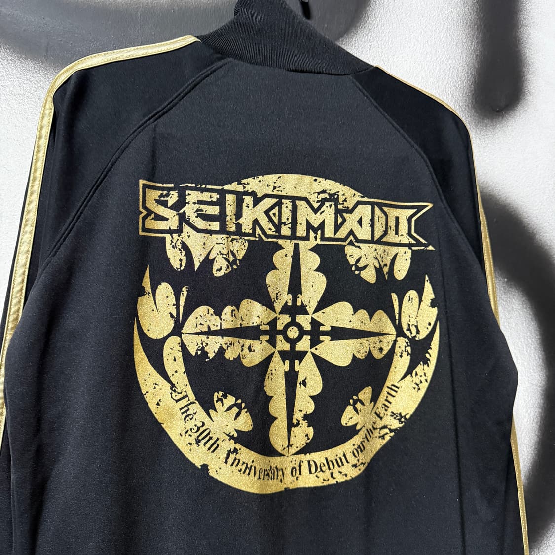 United Athle 세이키마 2 30주년 펑크 프린팅 집업 저지 자켓 상품이미지4