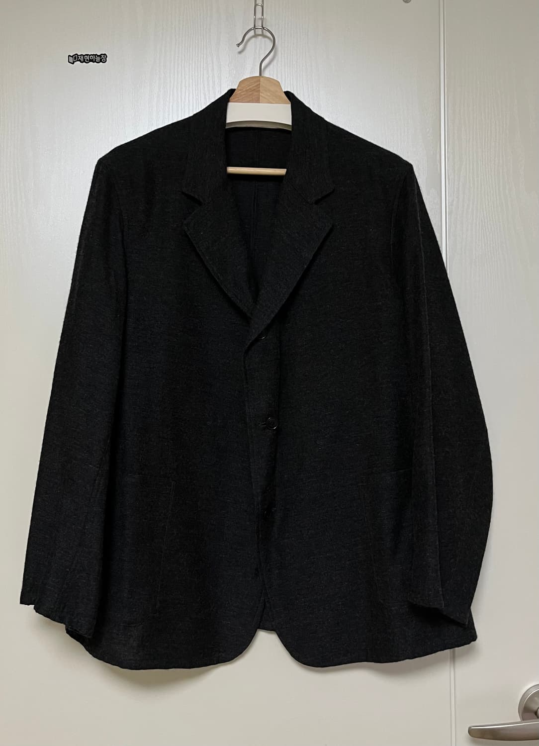 코모리 캐시미어실크 자켓 / 차콜 / 1 (95–100) 상품이미지1