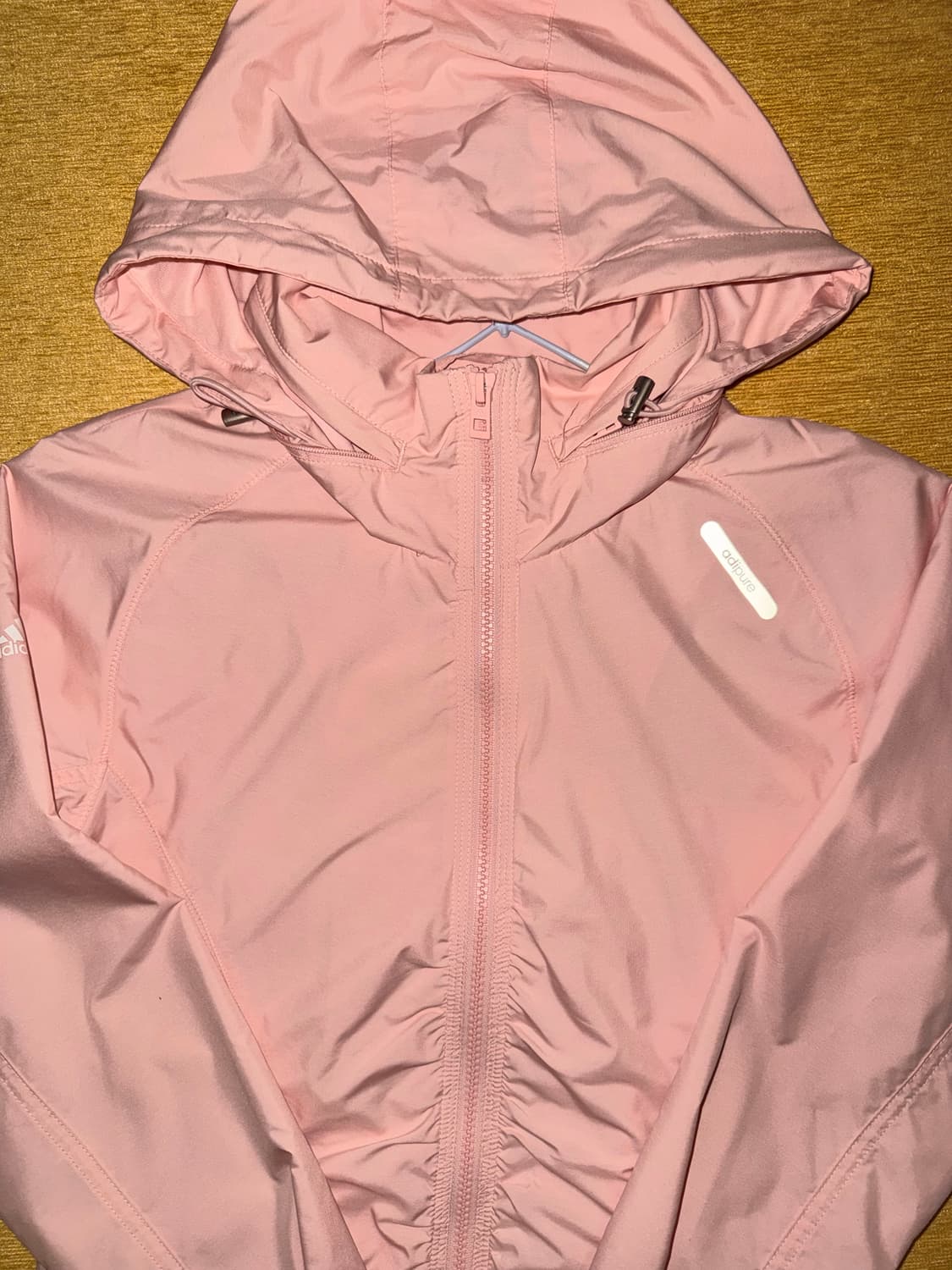 아디다스 아디퓨어 바람막이 핑크 S 상품이미지1