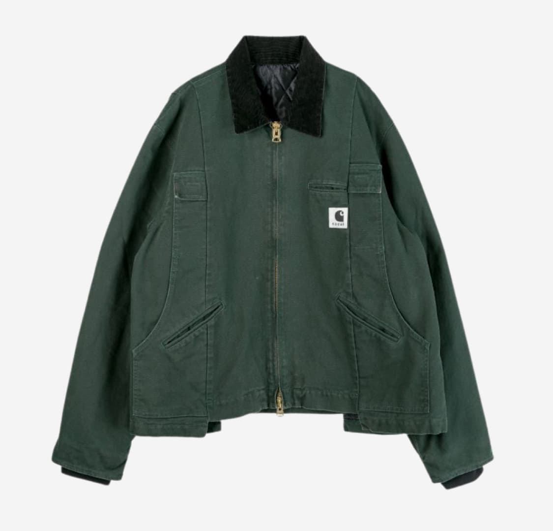 [3] 사카이 칼하트 25FW 덕 자켓 그린 상품이미지1