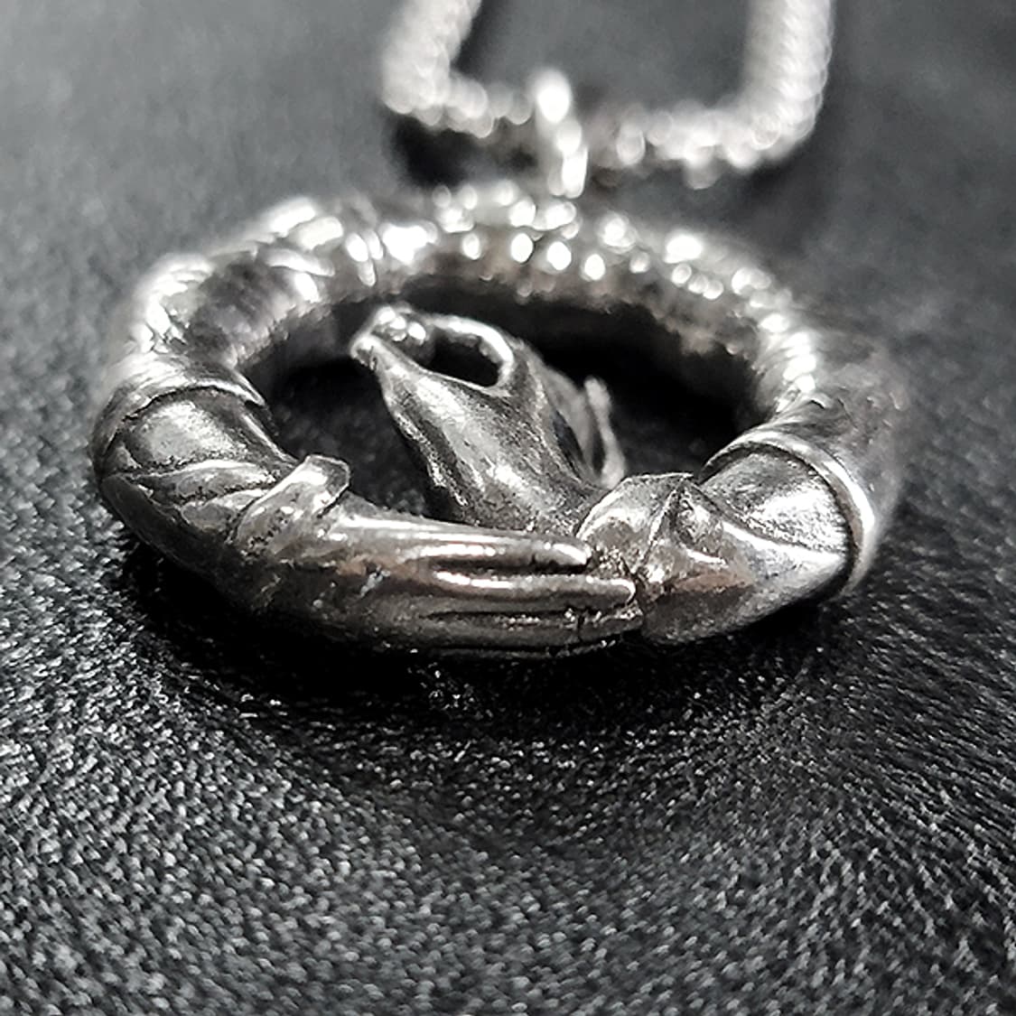 바르타 백동 펜던트 엔틱 선물 부처님 불교 남자 목걸이 상품이미지2