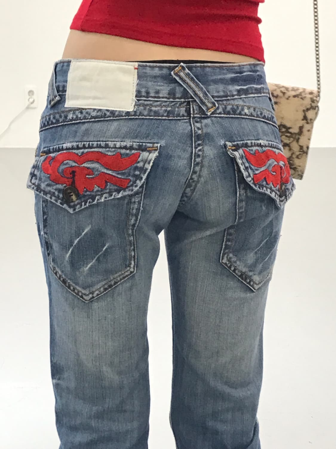 Jpn Patch detail Jeans 상품이미지4