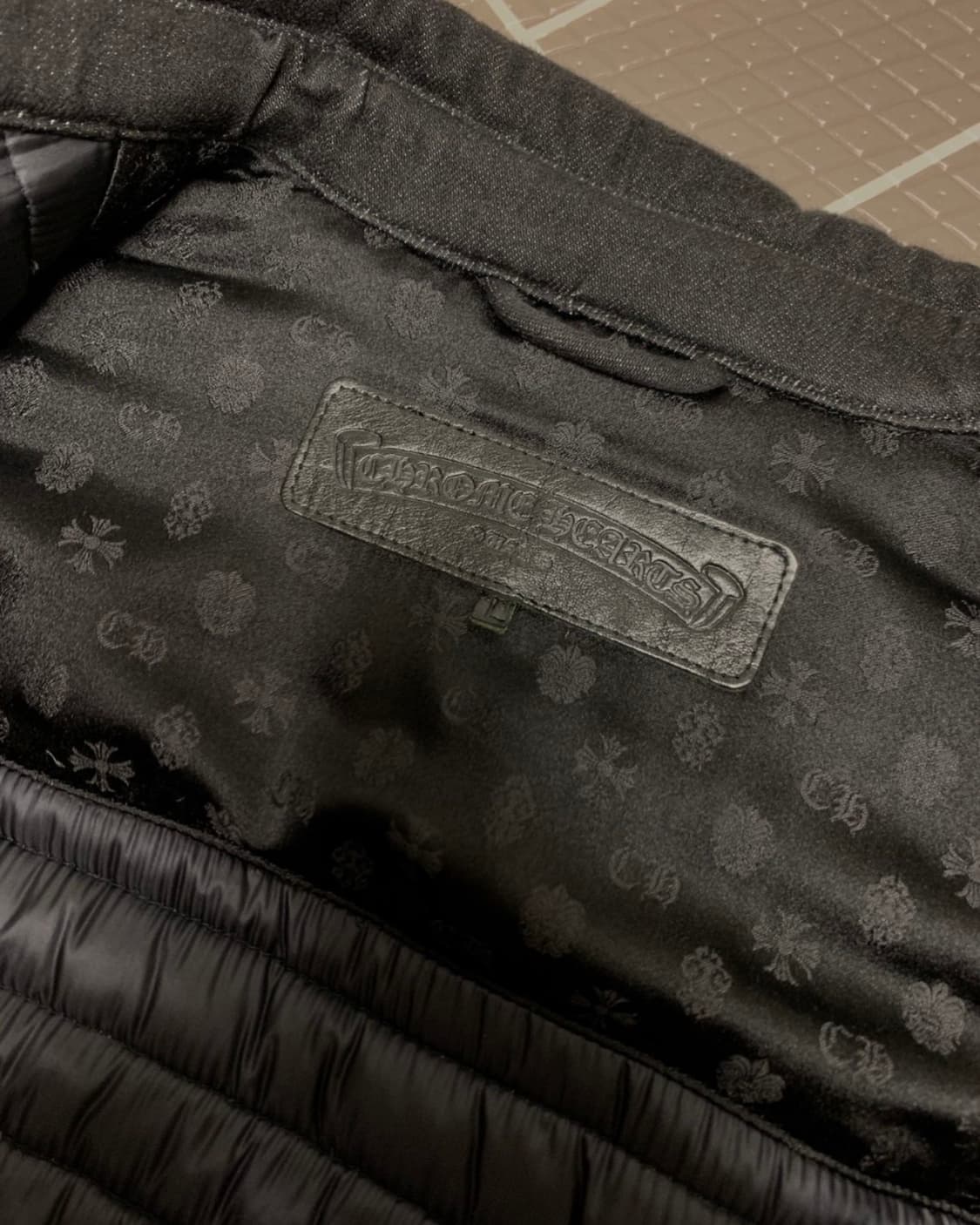 크롬하츠 퀄팅 패딩자켓 (L/상태극상) 상품이미지7