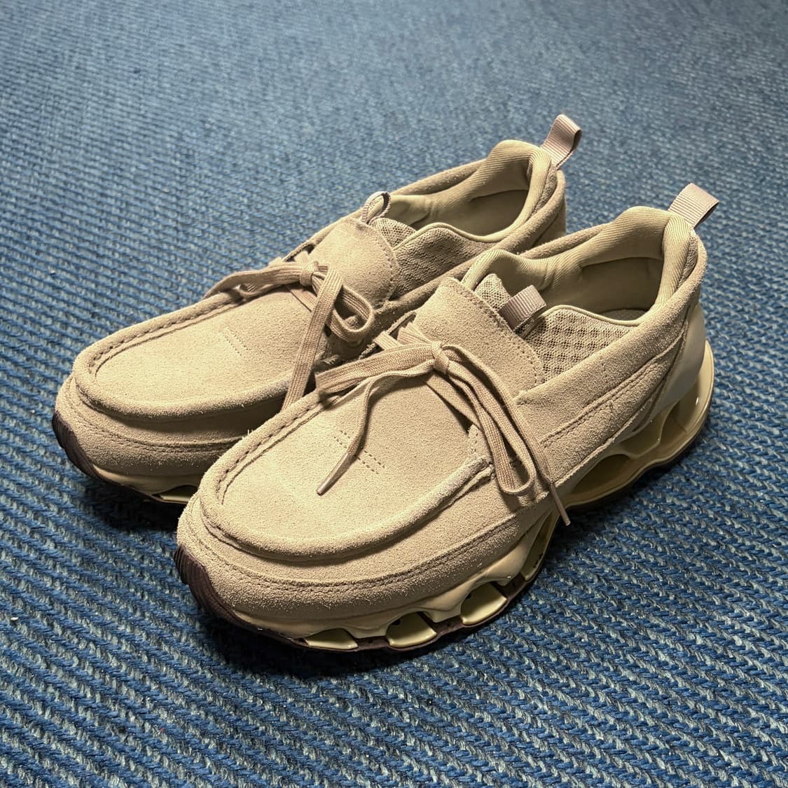 미즈노 프로페시 목moc 스웨이드 카키 몰레 260 상품이미지1