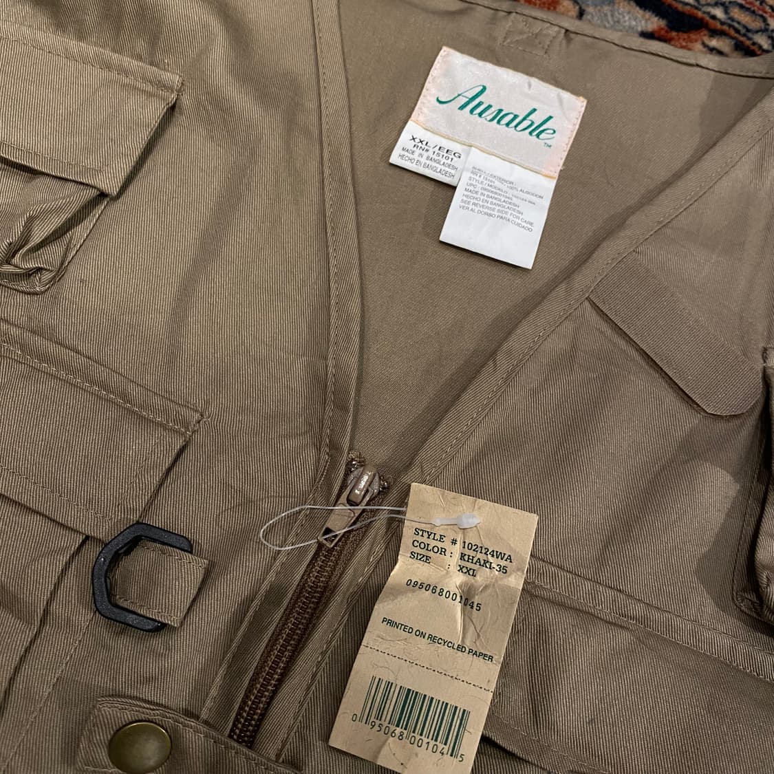 🌊90-00s ausable fishing vest 상품이미지4