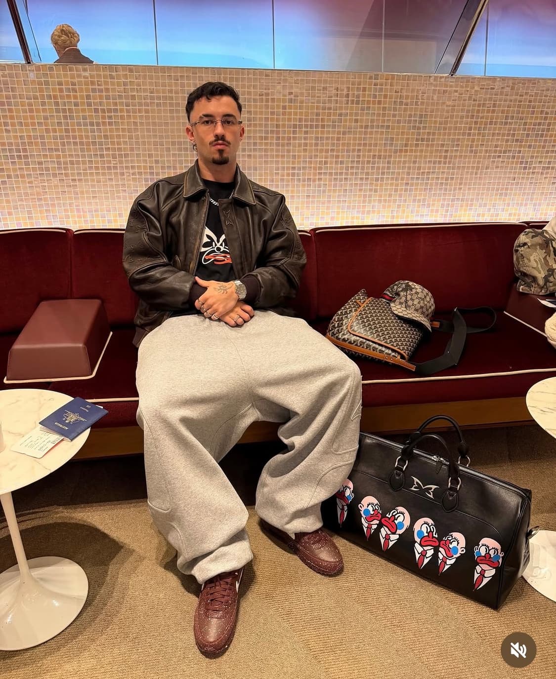 Mertra 머트라 X Slawn leather duffle 가방 상품이미지2
