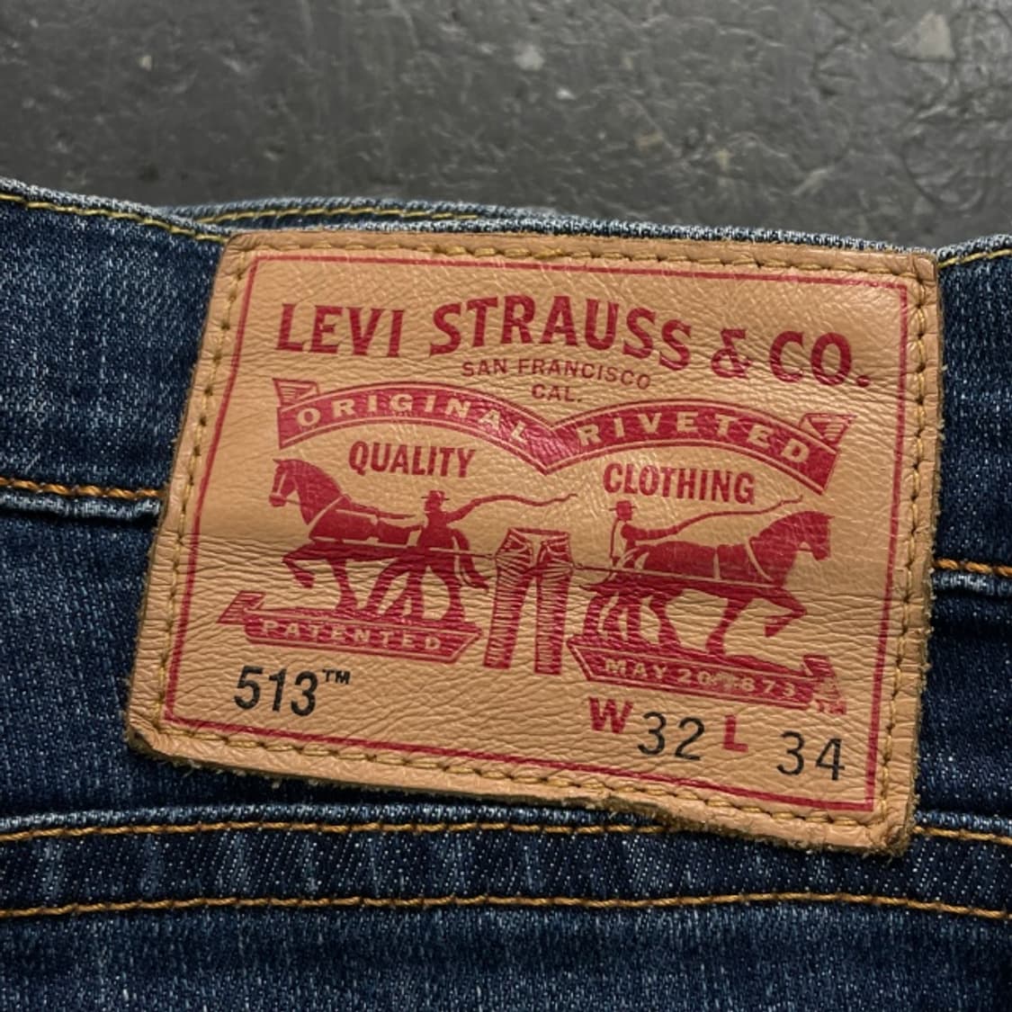 34 리바이스 513 청바지 상품이미지6
