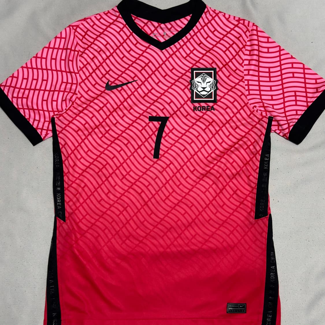 🫶🏻 나이키 대한민국 국가대표 NO.7 손흥민 반팔 uniform 상품이미지3