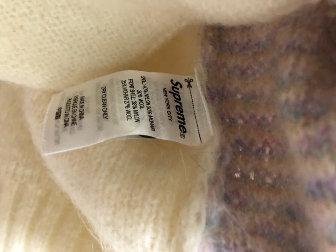 슈프림 브러쉬드 그리드 가디건 상품이미지7