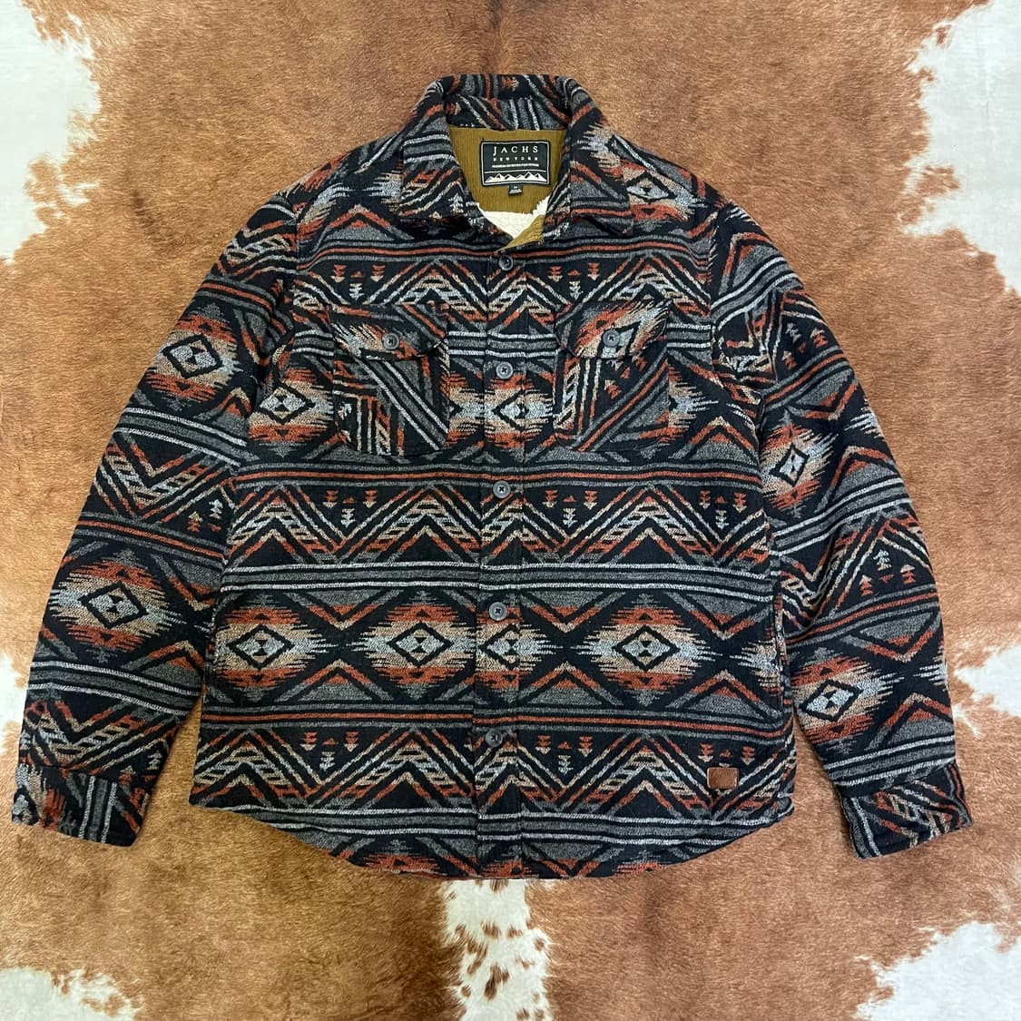 JACHS 멀티 패턴 셔츠자켓 상품이미지1