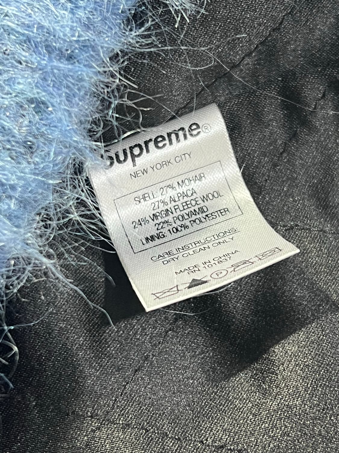 Supreme 16FW Mohair Hooded Work Jacket 상품이미지8
