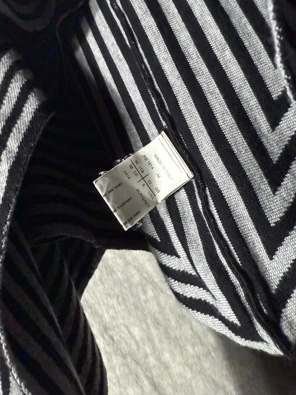 Gareth Pugh Chevron Stripe Knit Cardigan 상품이미지6