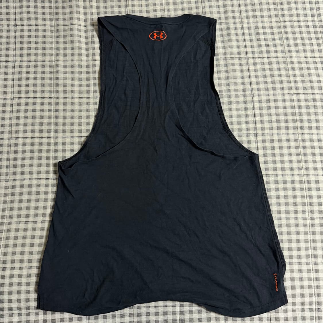 (L) 언더아머 프로젝트 락 런닝 탱크탑 블랙  상품이미지3