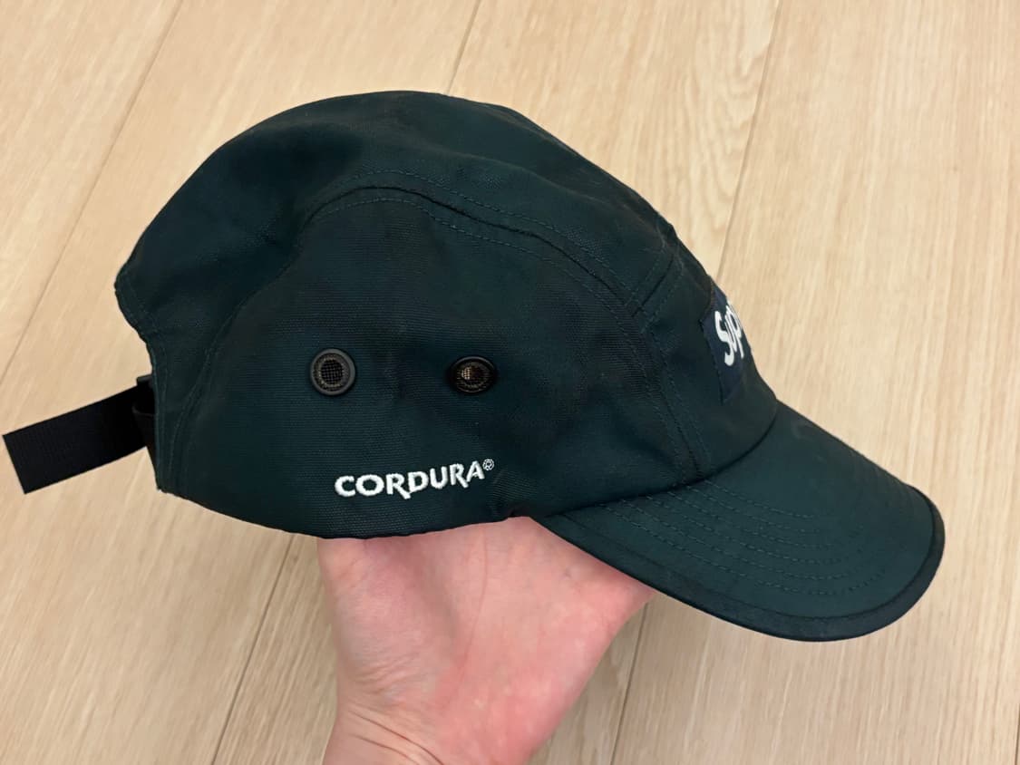 슈프림 코듀라 캠프캡 청록 상품이미지2