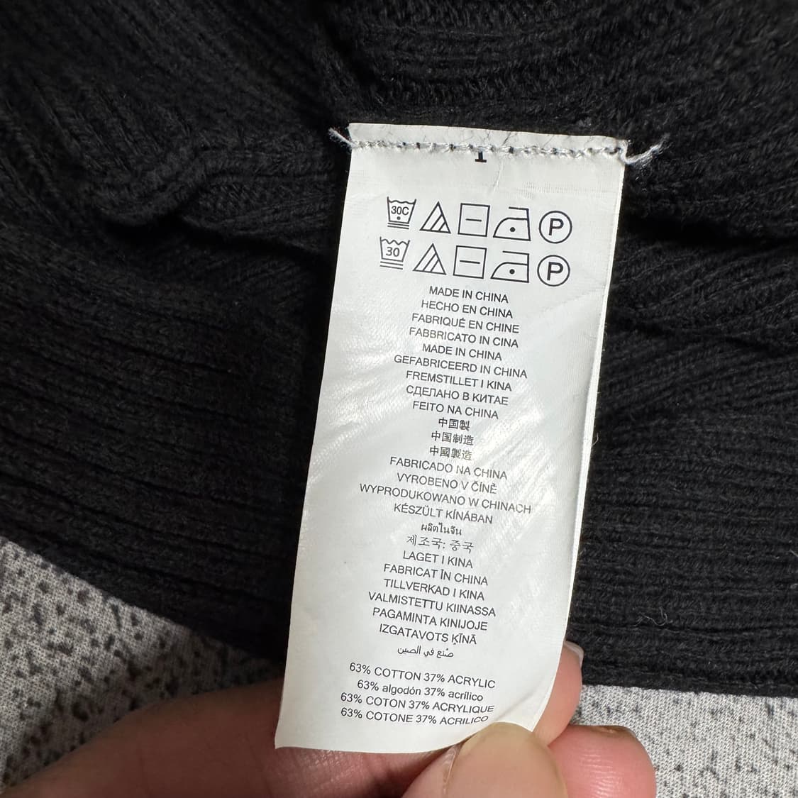  (바배) 마이클코어스 블랙 니트 스웨터  상품이미지4