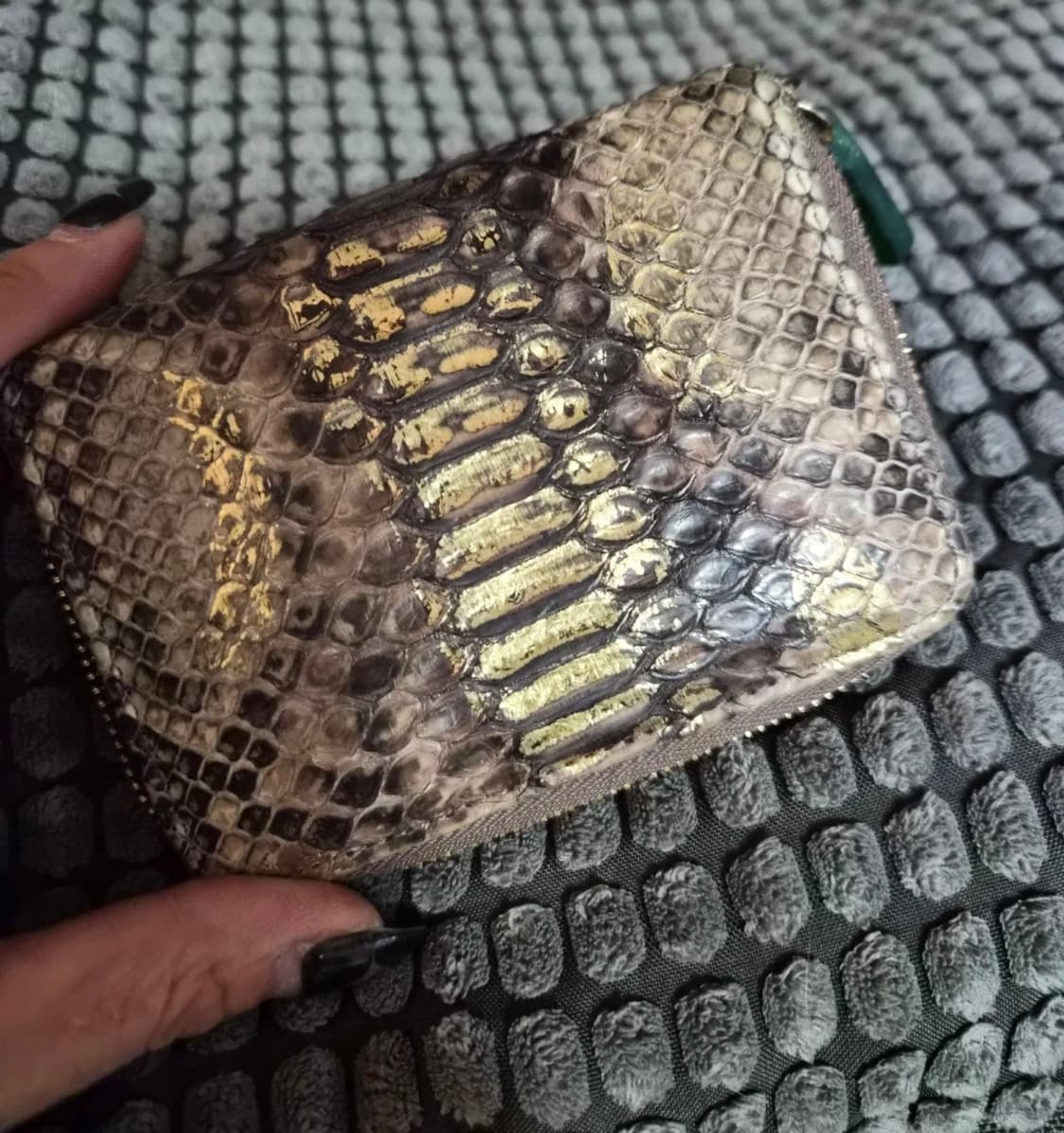 리얼뱀피 (파이톤) 카드지갑 상품이미지1