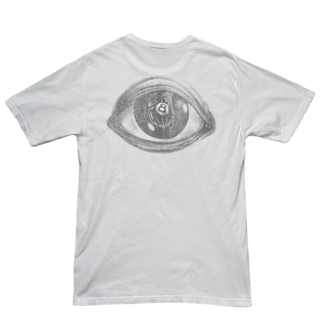 STUSSY 에잇볼 반팔티셔츠 화이트 M 상품이미지6