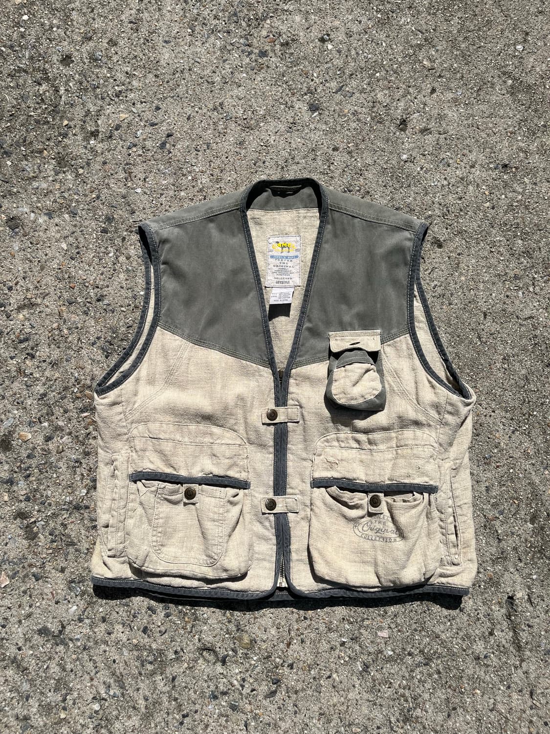 Camel vest 상품이미지1