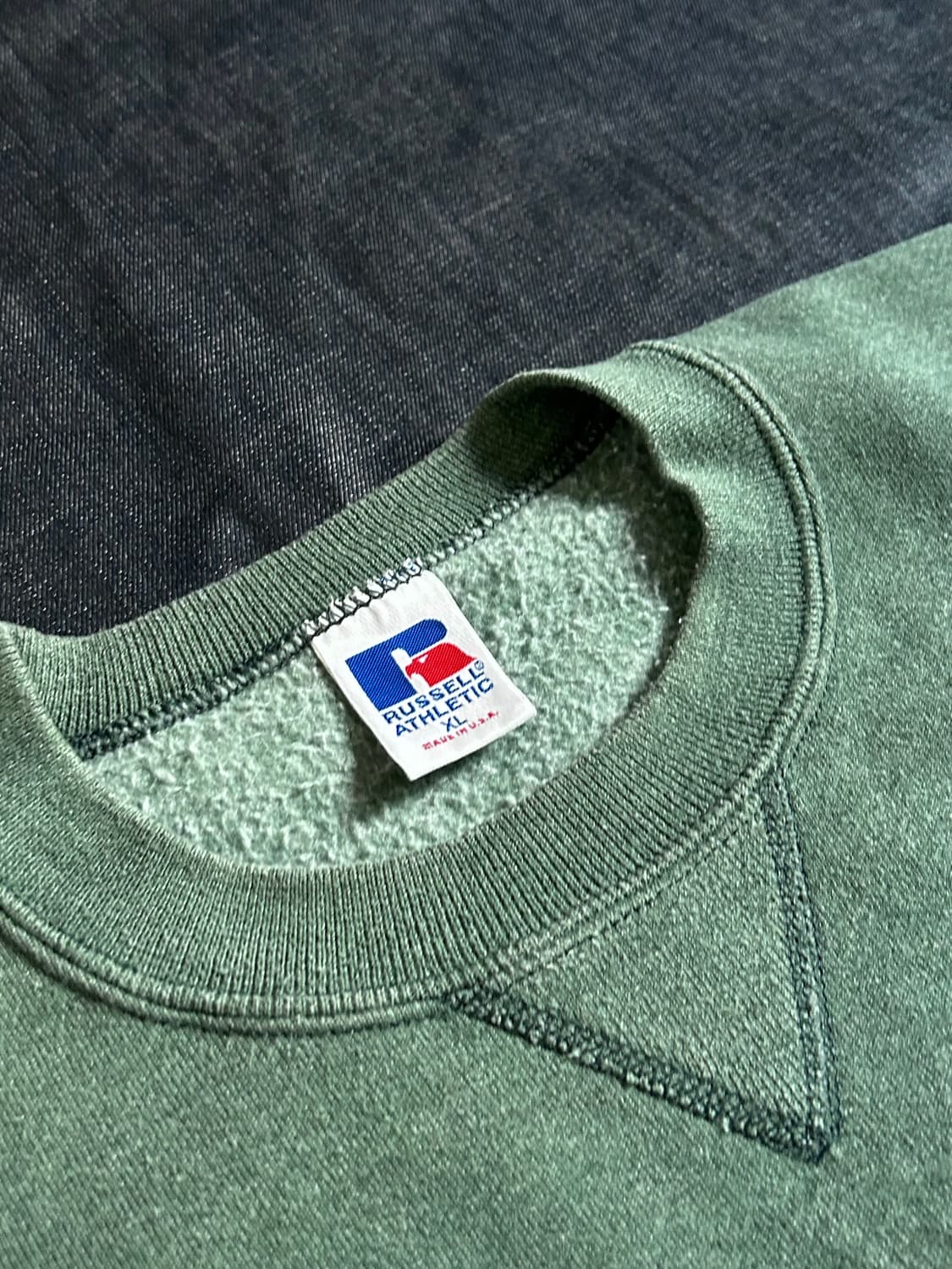 90s 러셀 블랭크 스웻셔츠 Made in USA 상품이미지2