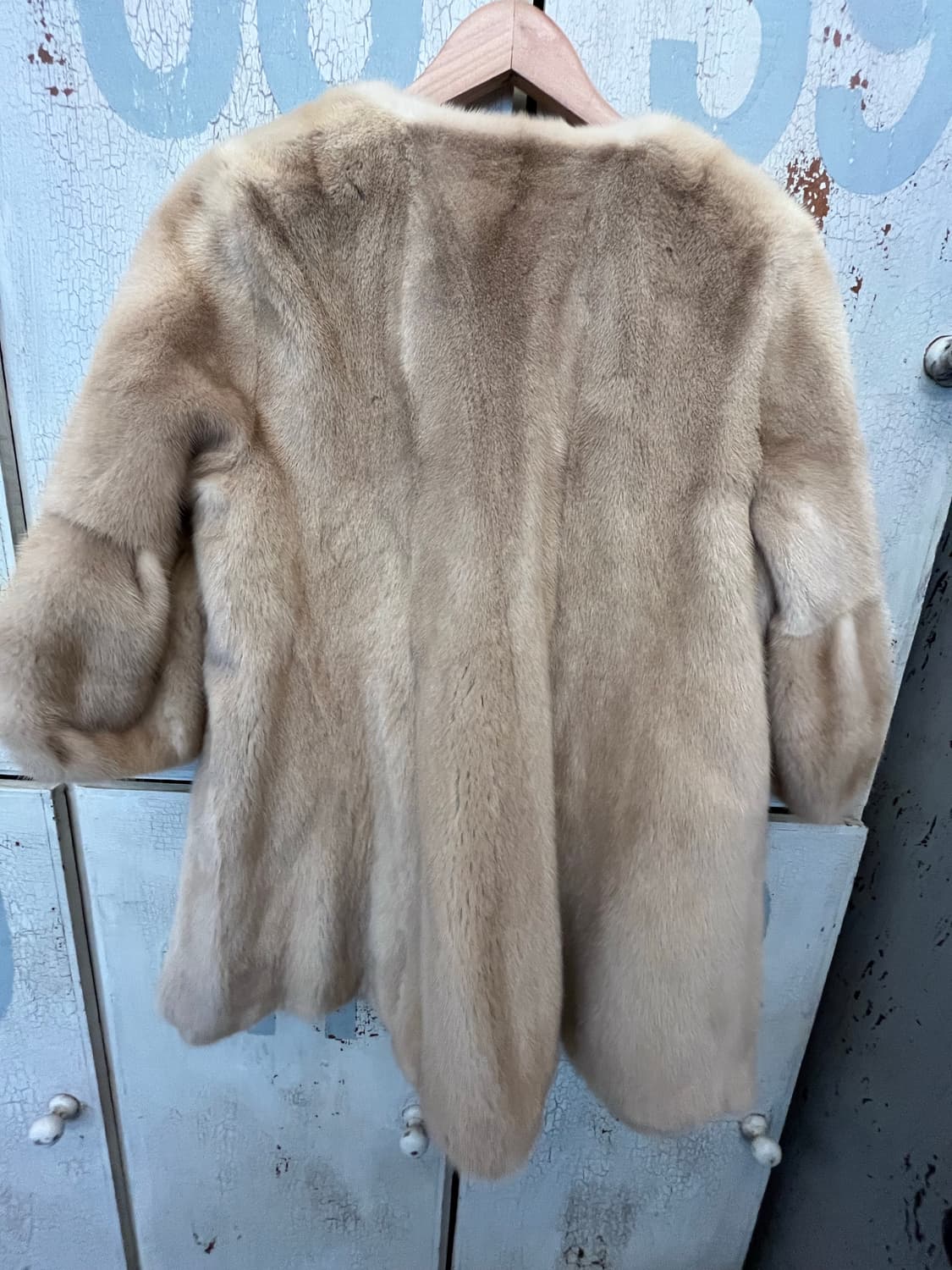 밍크 퍼프 소매 코트 상품이미지3