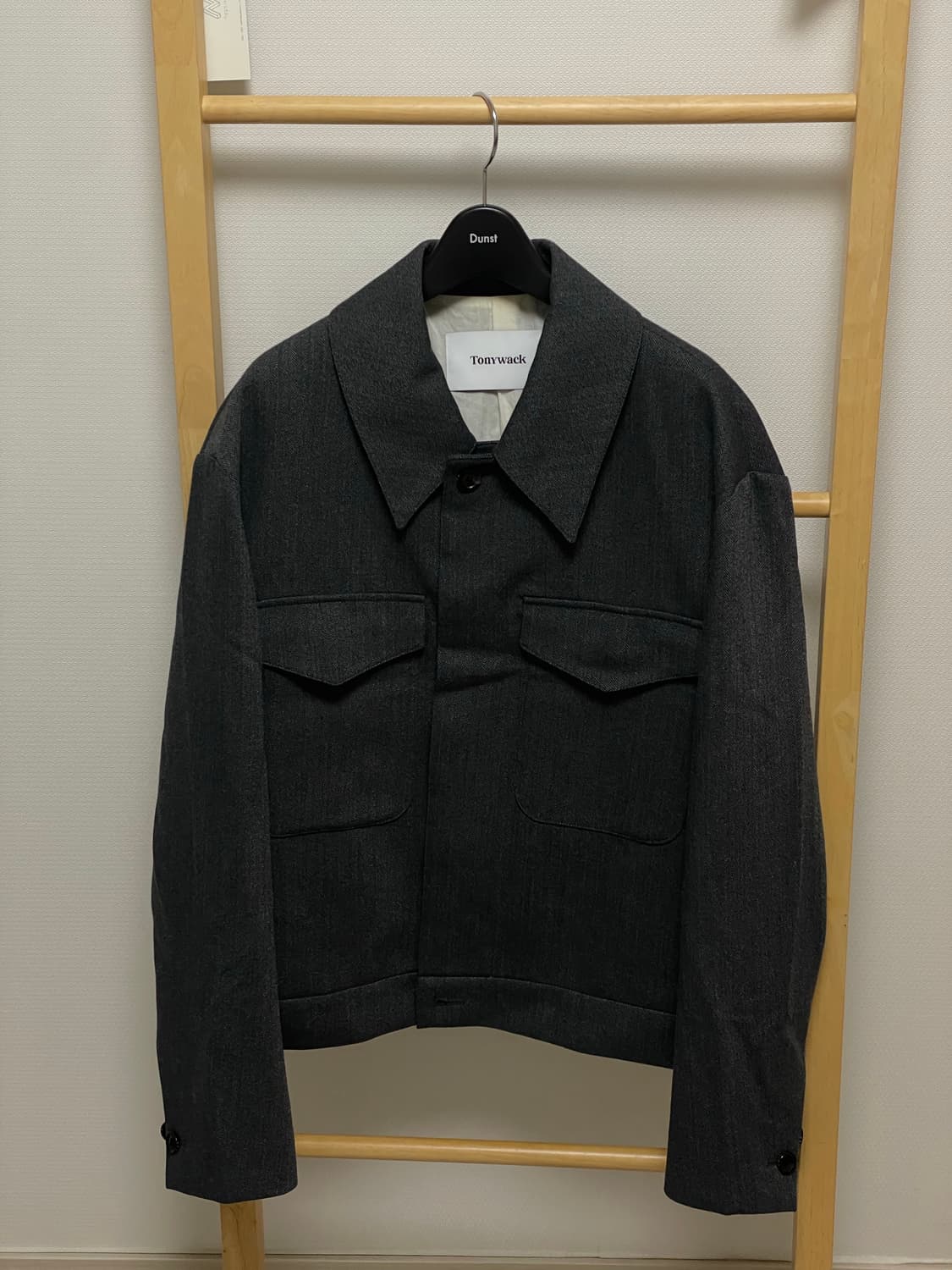 Tonywack 헤링본 울 자켓 L 상품이미지1