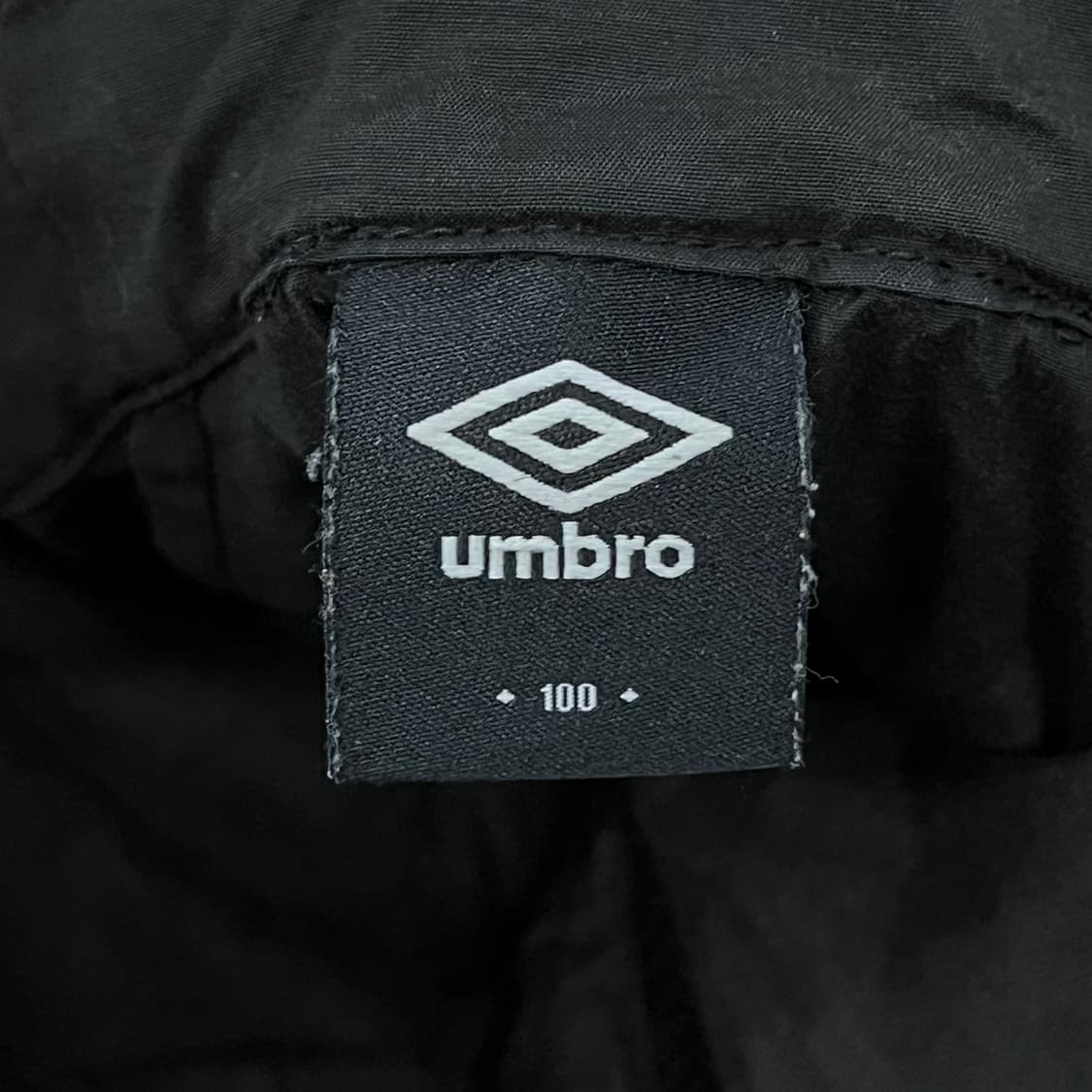 [정품/L] 엄브로 블랙 후드 바람막이 자켓 b15 상품이미지5