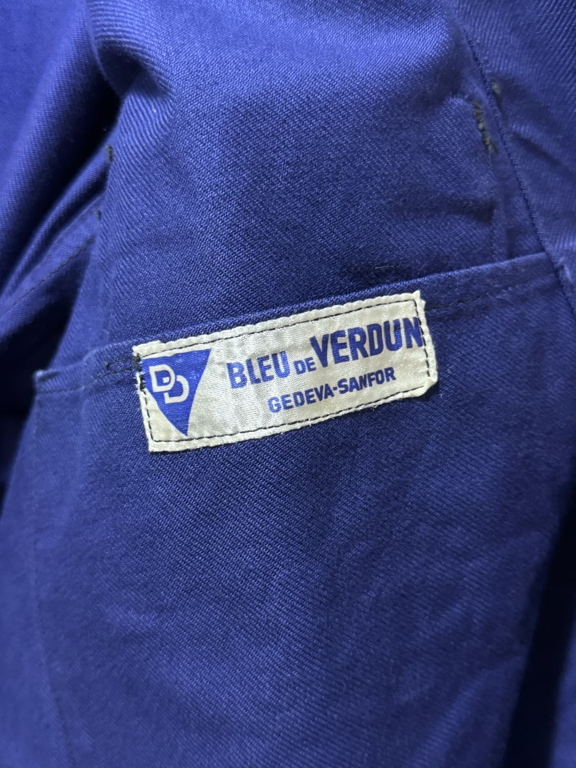 BLEU DE VERDUN 70년대 프렌치 워크 자켓 상품이미지8