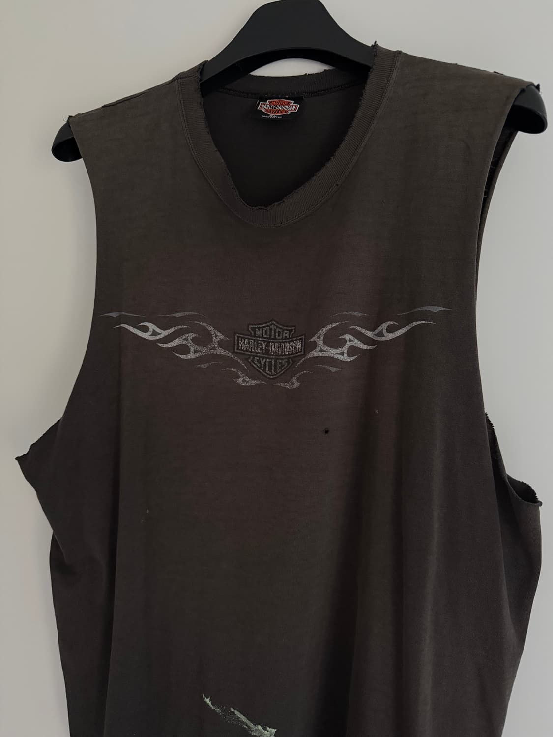 90s 할리데이비슨 빈티지 나시 티셔츠 상품이미지4