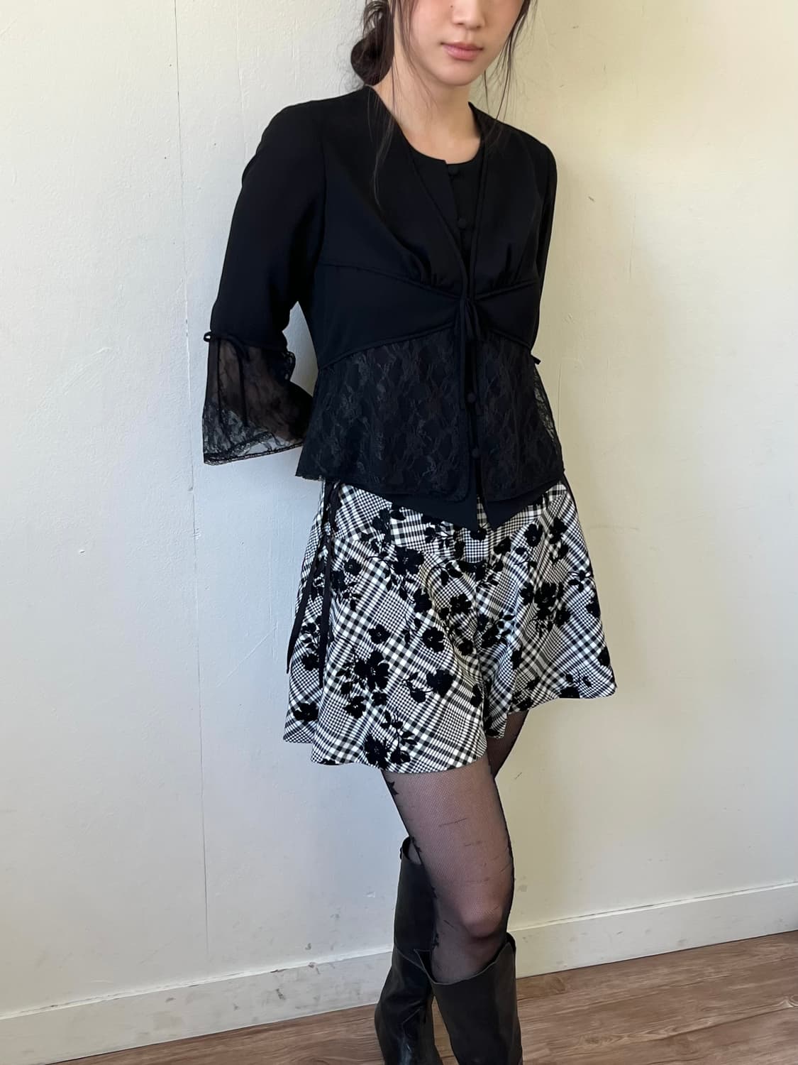 MISCH MASCH 플라워 패치 숏츠 상품이미지3