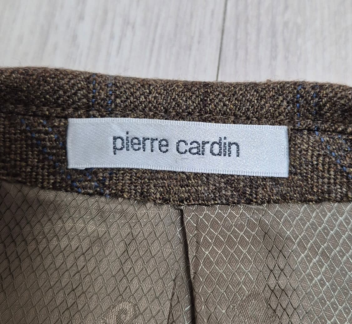 피에르가르뎅 울 체크 블레이져 상품이미지2