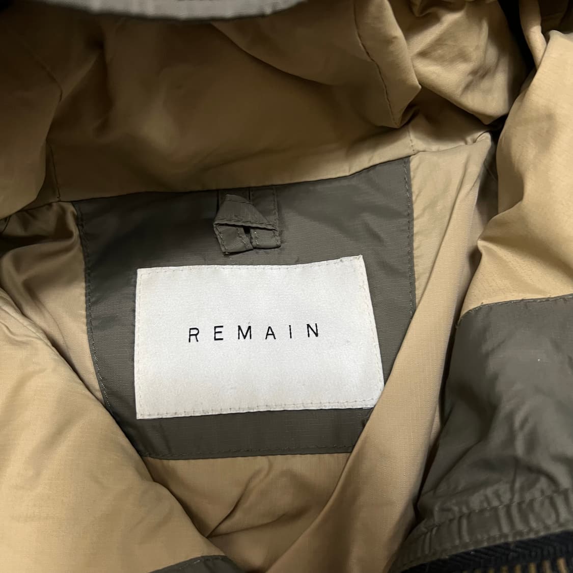 리메인 남성 덕다운 후드 필드 패딩 자켓 [그레이지] L/100 상품이미지4