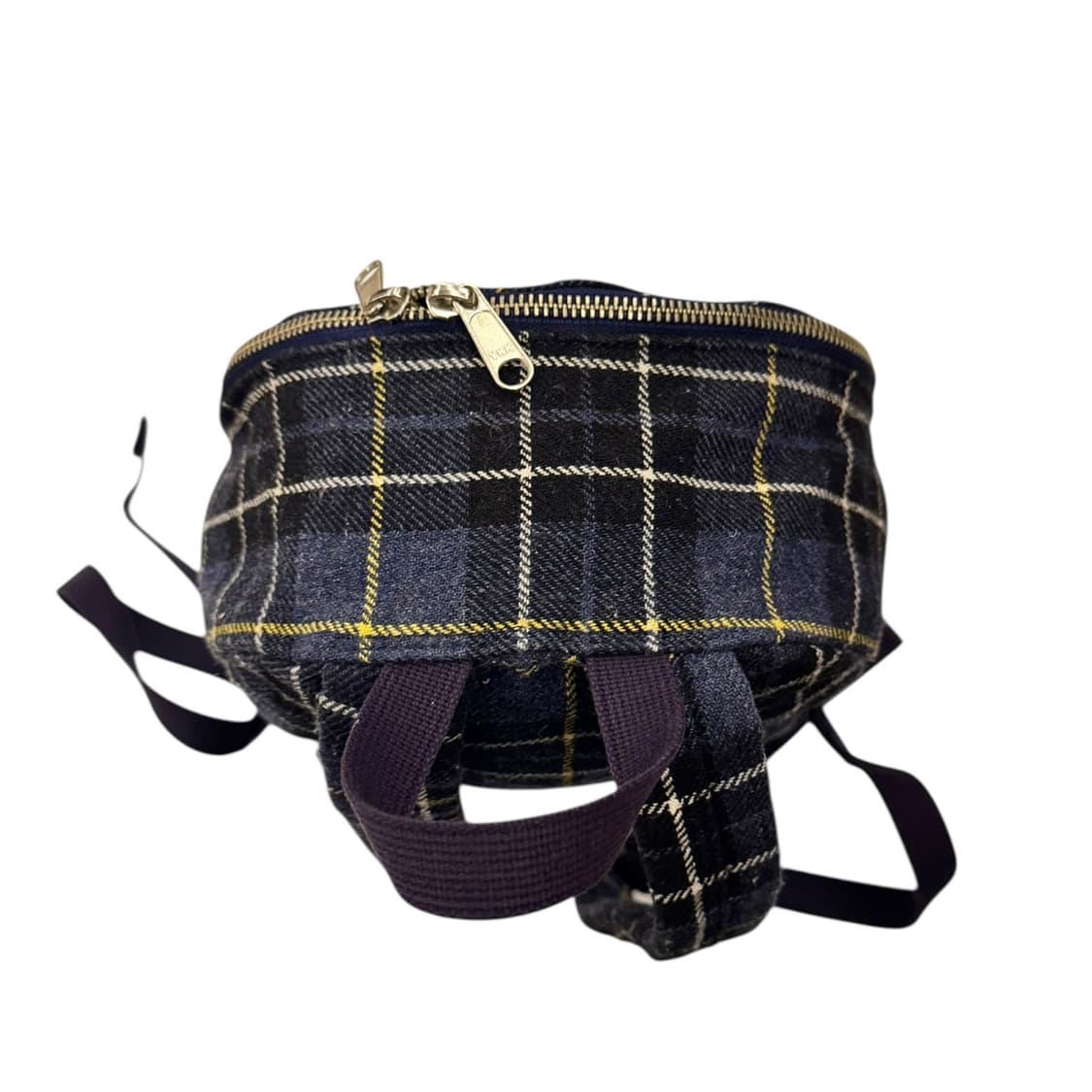 포터 헤드포터 레슨 타탄 체크 데이팩 백팩 네이비 (S) 상품이미지7