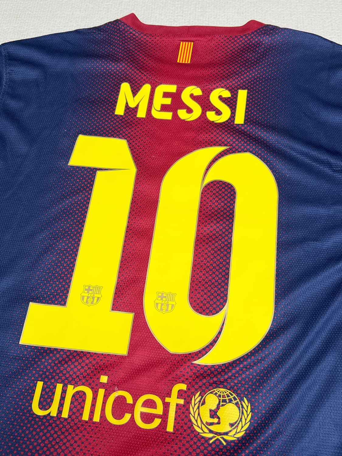 12/13 나이키 바르셀로나FC 홈 메시마킹 롱슬리브 L사이즈 상품이미지8