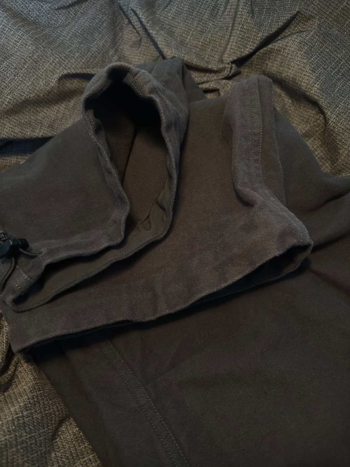 모이프 6p 브러쉬드 팬츠 차콜2 상품이미지2