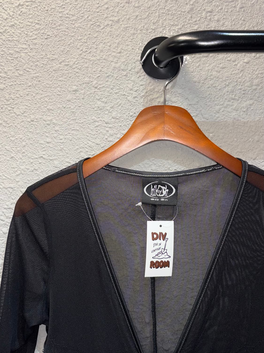 오즈온 시스루 집업 상품이미지7