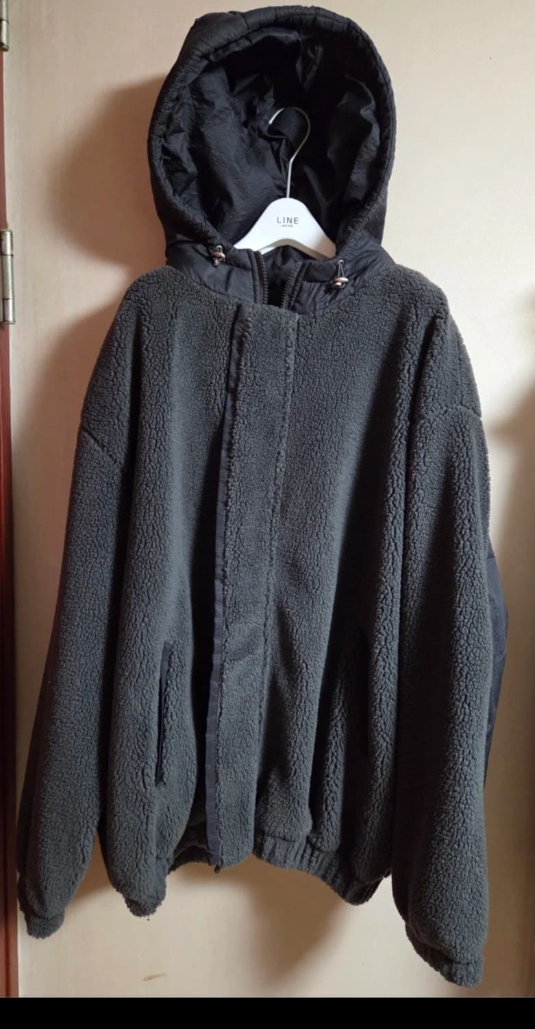 라퍼지스토어 후리스 집업 L 차콜 상품이미지1