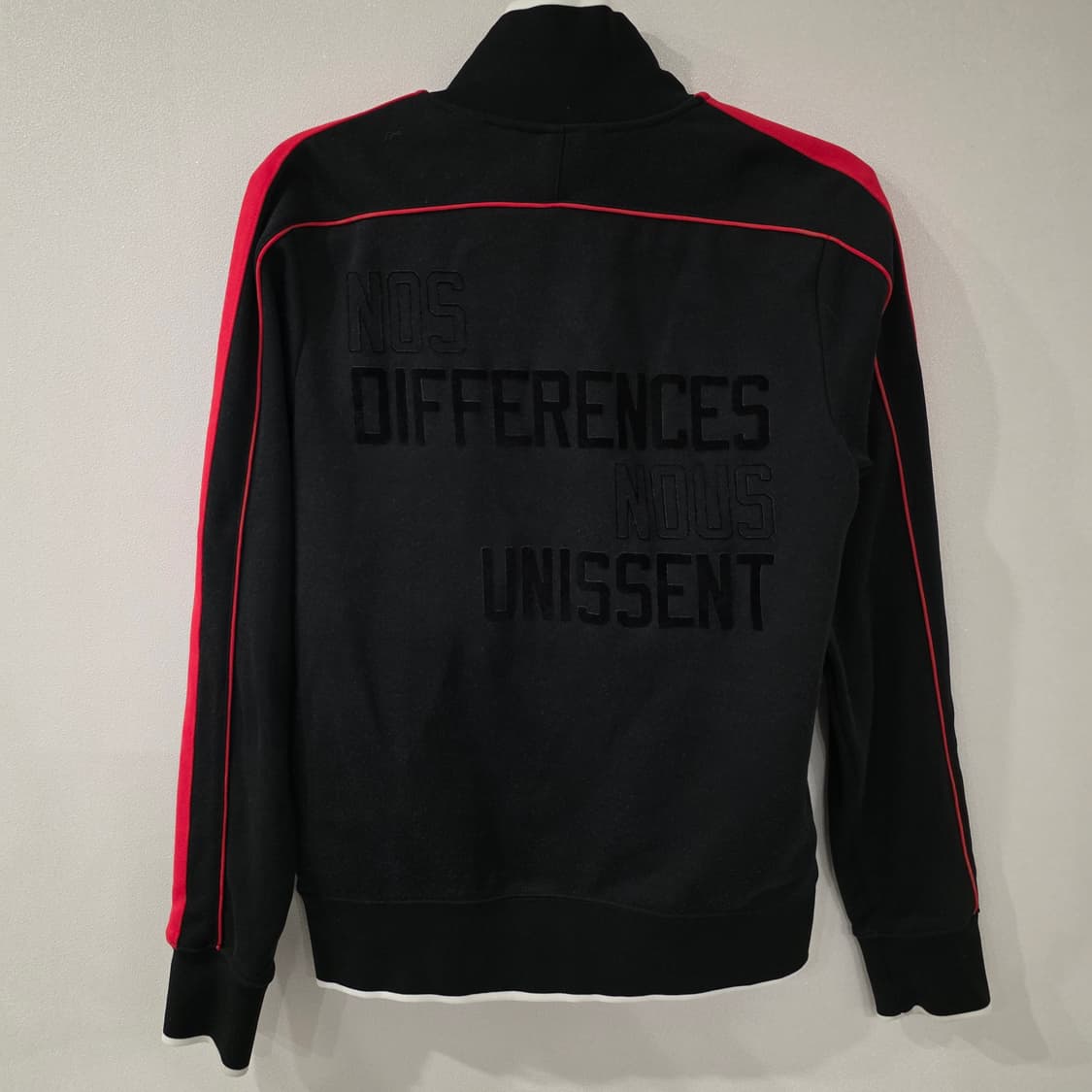 나이키 프랑스 FFF 트랙 자켓 블랙/레드 M(100) 상품이미지5