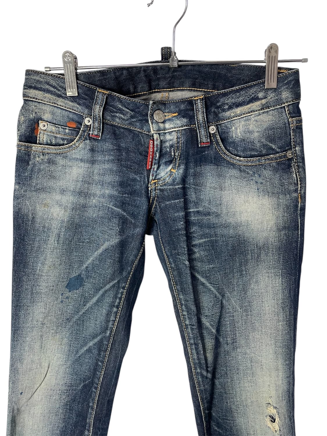 Painting Bootscut jeans 디스퀘어드2부츠컷00s디올바지 상품이미지2