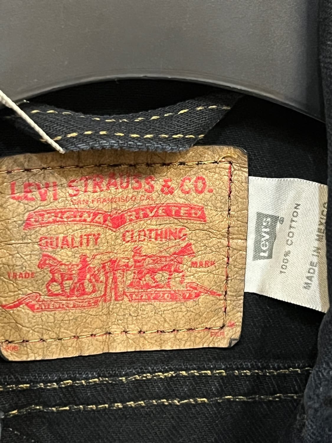 리바이스 빈티지 패치워크 데님 자켓 상품이미지6