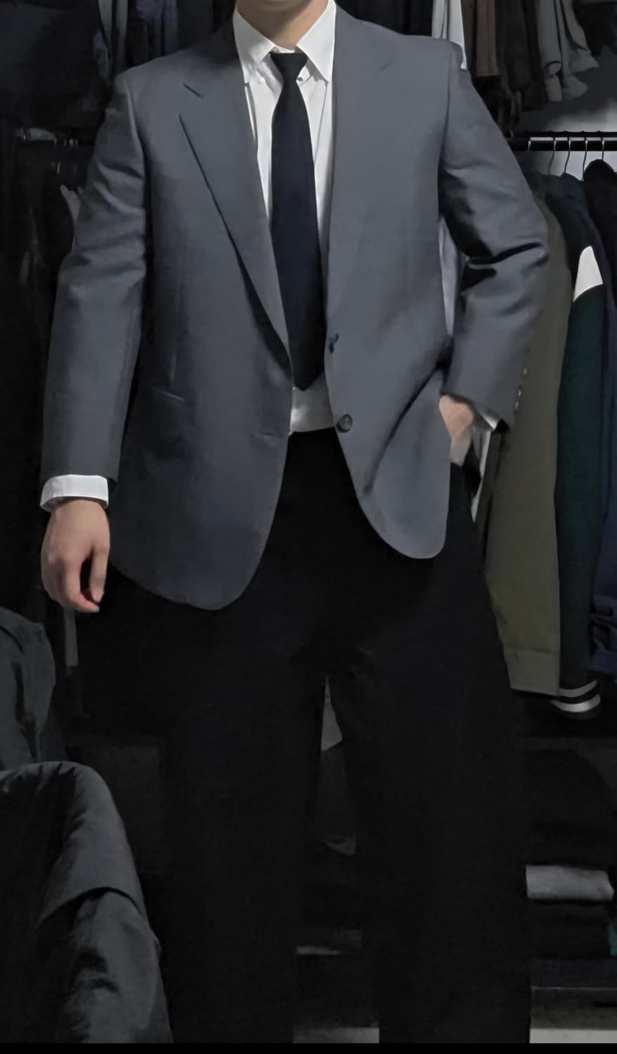 버버리 그레이 블레이저 상품이미지1