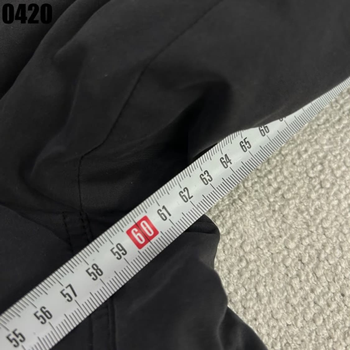 PING 남성 블랙 야상 점퍼 XL 상품이미지4