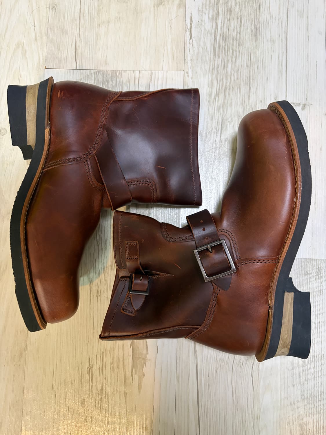 [260] 호킨스 엔지니어드 부츠 브라운 새상품 상품이미지2